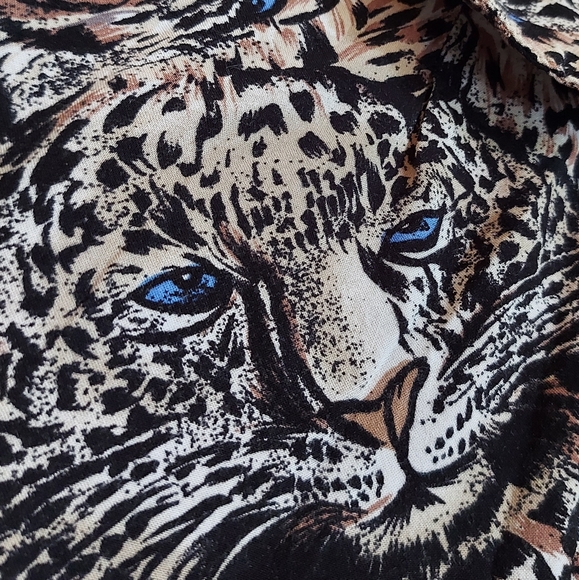 Leopard Button Up Top - Picture 7 of 11